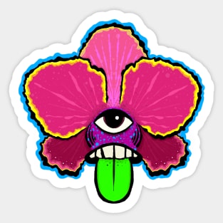 Orchid Sticker